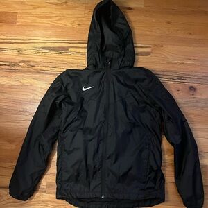 Nike Black Windbreaker Jacket